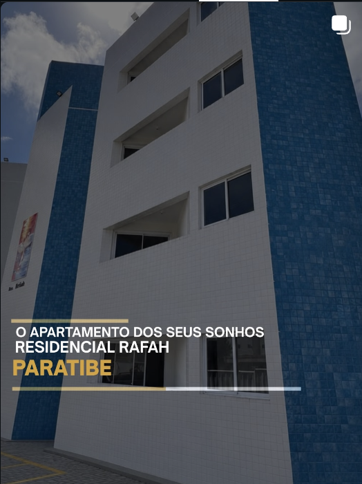 Residencial Rafah, em Paratibe, João Pessoa — fachada do empreendimento
